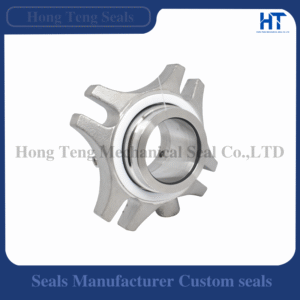 Cartex Cartridge Seal side view showing spring, seal faces and metal parts