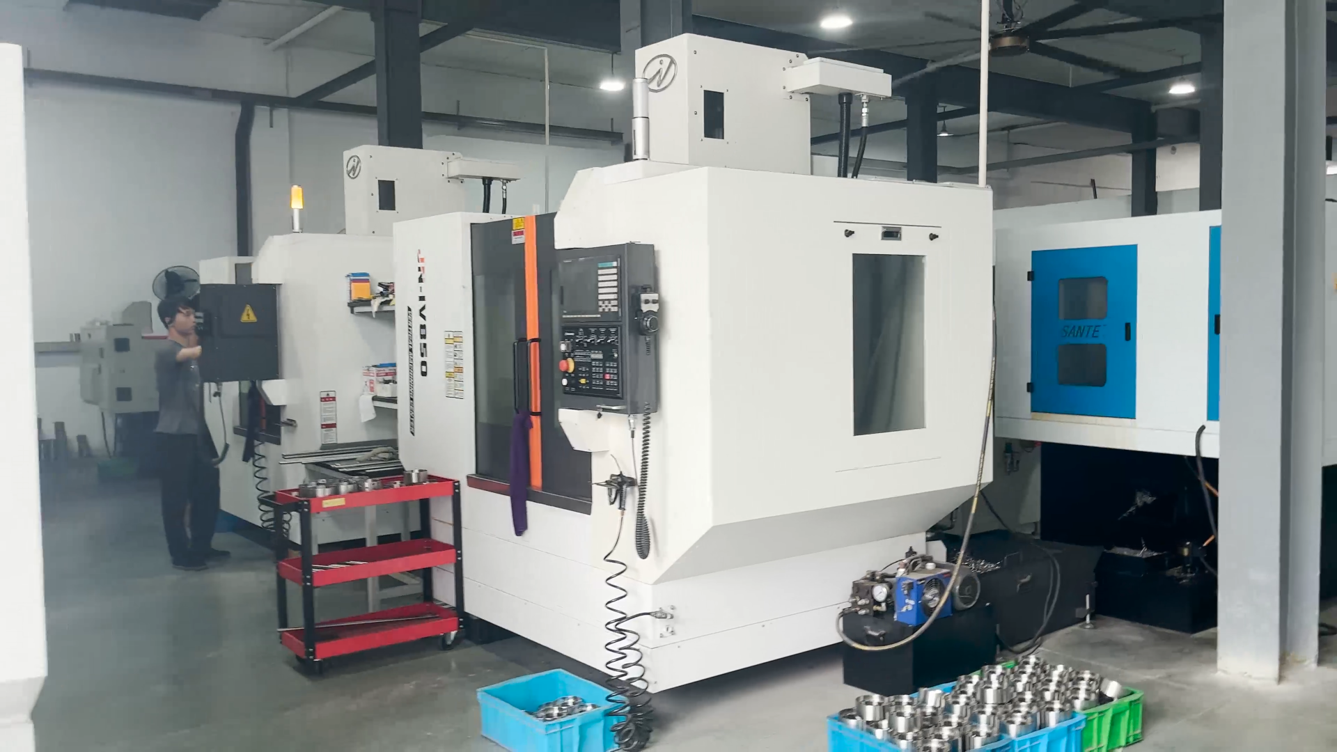 Hong Teng CNC machining center for mechanical seal manufacturing