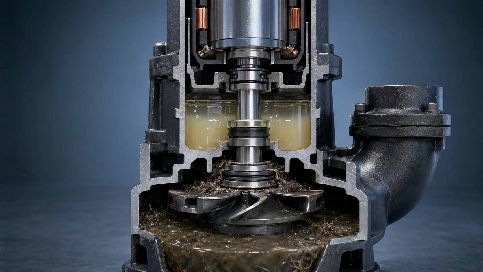 Common causes of EBARA submersible pump seal failure in a double-seal assembly