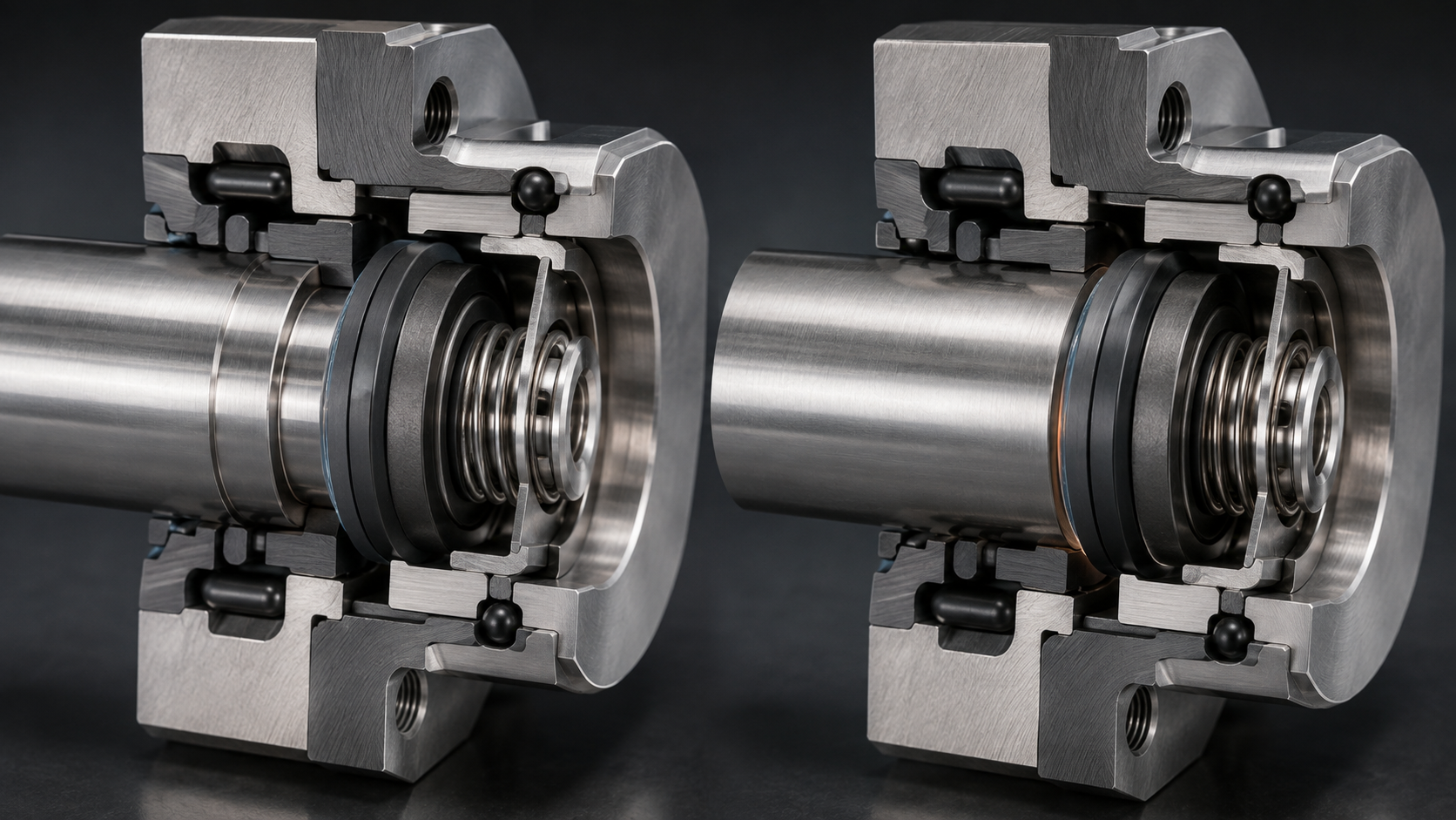 Balanced vs unbalanced seals compared by hydraulic face loading