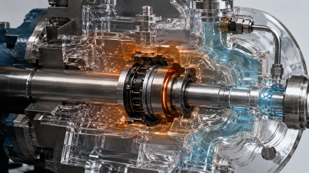 Mechanical seal thermal damage caused by friction vaporization poor lubrication and inadequate cooling