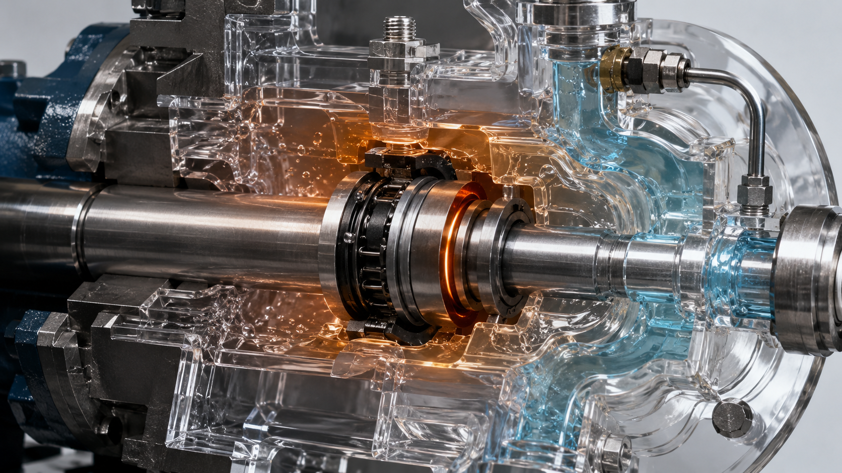 Mechanical seal thermal damage caused by friction vaporization poor lubrication and inadequate cooling