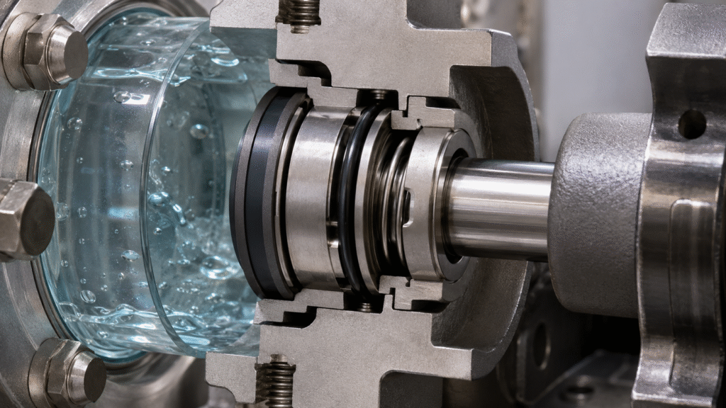 Selecting mechanical seal materials for faces elastomers springs sleeves and wetted metal components