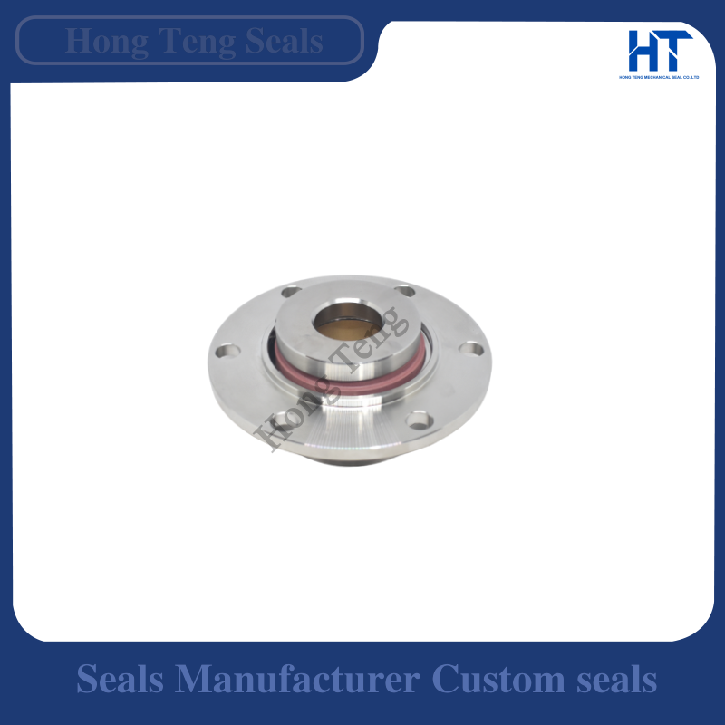 Separate ring positioned over the centre of the six-hole low temperature pump seal assembly