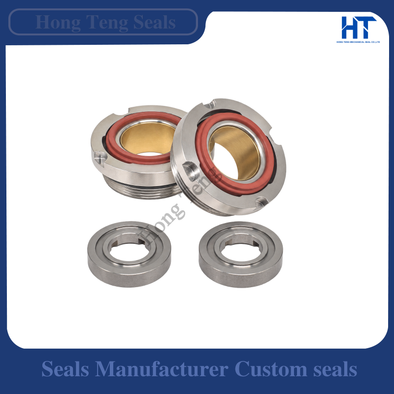 Two MFLC12-27.5 cryogenic mechanical seal assemblies with separate mating rings